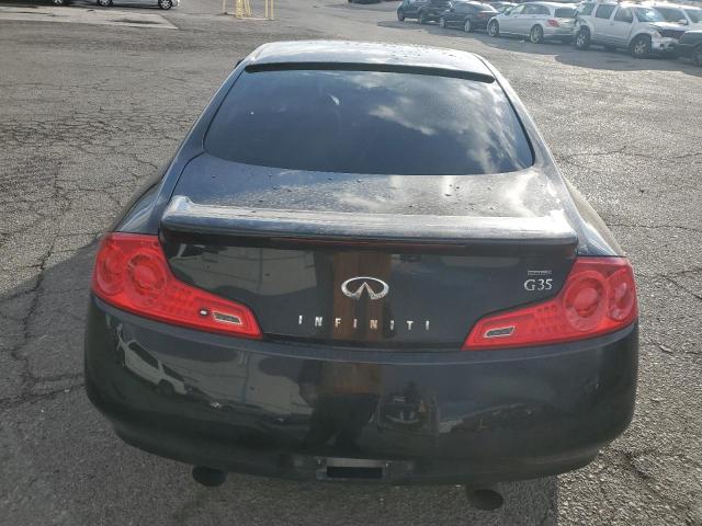 JNKCV54EX6M705759 - 2006 INFINITI G35 BLACK photo 6