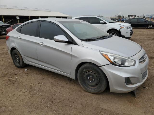 KMHCT4AE7FU818327 - 2015 HYUNDAI ACCENT GLS SILVER photo 4