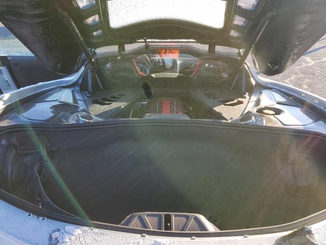 1G1YA2D44N5124168 - 2022 CHEVROLET CORVETTE STINGRAY 1LT SILVER photo 10