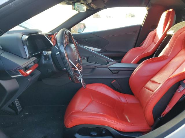 1G1YA2D44N5124168 - 2022 CHEVROLET CORVETTE STINGRAY 1LT SILVER photo 7