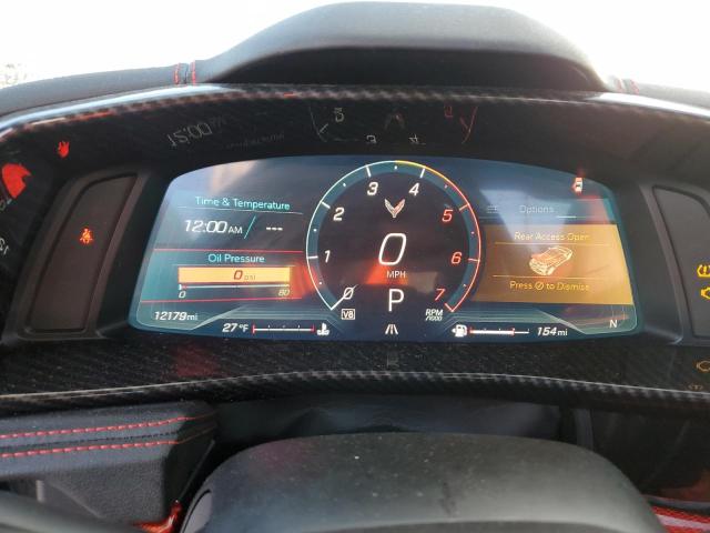 1G1YA2D44N5124168 - 2022 CHEVROLET CORVETTE STINGRAY 1LT SILVER photo 9