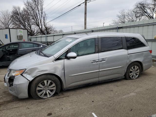 5FNRL5H65FB057065 - 2015 HONDA ODYSSEY EXL SILVER photo 1