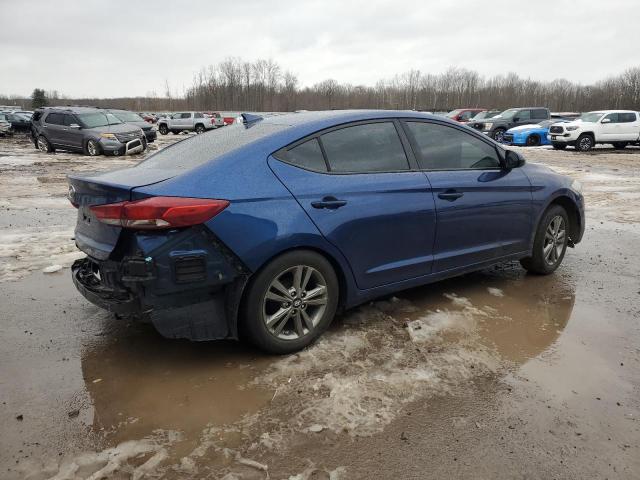 5NPD84LF6HH174929 - 2017 HYUNDAI ELANTRA SE BLUE photo 3