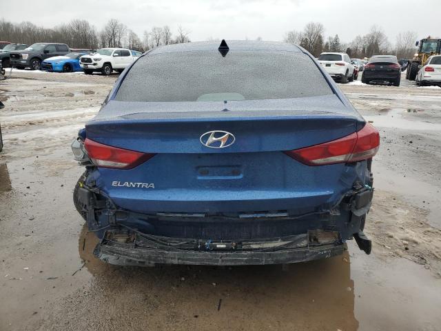 5NPD84LF6HH174929 - 2017 HYUNDAI ELANTRA SE BLUE photo 6