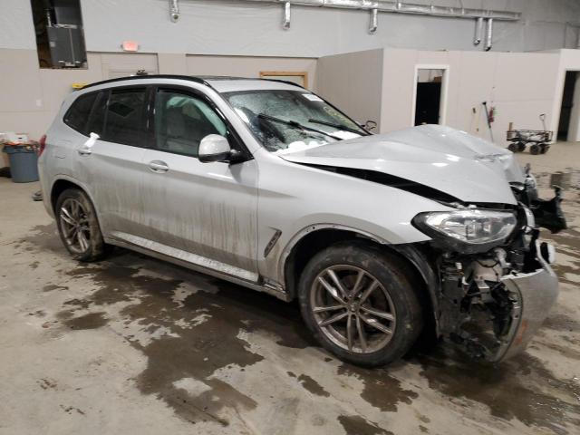 5UXTY5C07M9H75526 - 2021 BMW X3 XDRIVE30I SILVER photo 4