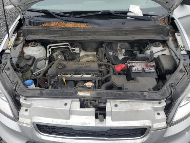 KNDJT2A1XB7263668 - 2011 KIA SOUL SILVER photo 12