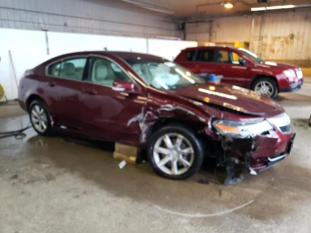 19UUA8F56CA010273 - 2012 ACURA TL BURGUNDY photo 4