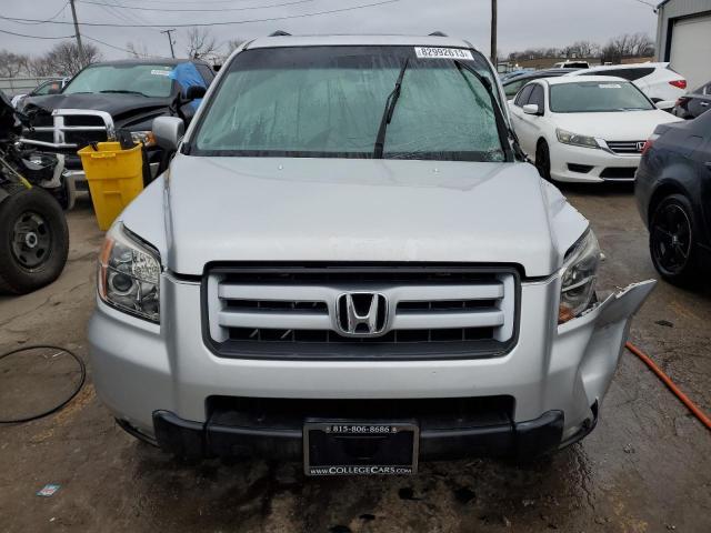 5FNYF28788B005202 - 2008 HONDA PILOT EXL SILVER photo 5