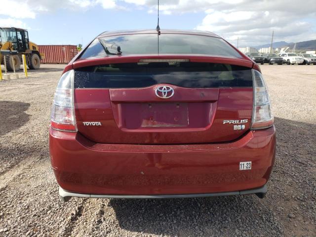 JTDKB20U240013419 - 2004 TOYOTA PRIUS RED photo 6