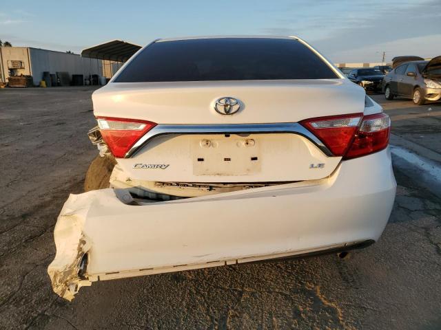 4T4BF1FK8FR477378 - 2015 TOYOTA CAMRY LE WHITE photo 6