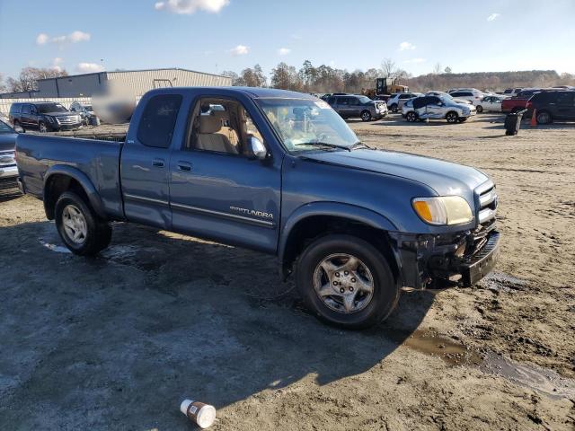 5TBRT34164S446779 - 2004 TOYOTA TUNDRA ACCESS CAB SR5 BLUE photo 4