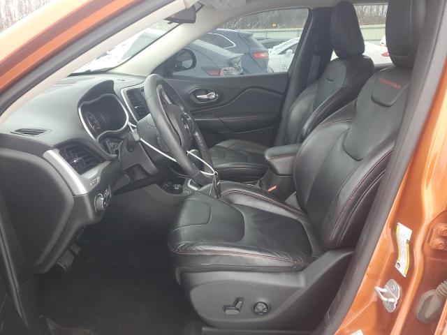 1C4PJMBS9FW500763 - 2015 JEEP CHEROKEE TRAILHAWK ORANGE photo 7