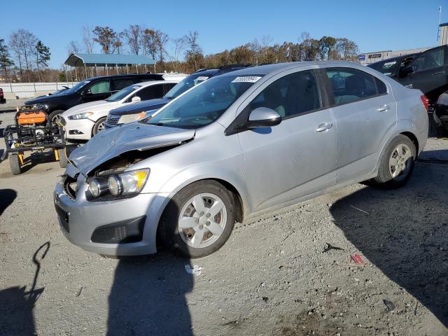 1G1JA5SHXE4209224 - 2014 CHEVROLET SONIC LS SILVER photo 1