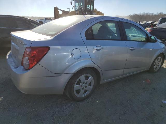 1G1JA5SHXE4209224 - 2014 CHEVROLET SONIC LS SILVER photo 3