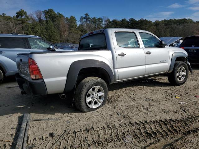 3TMJU62N28M070287 - 2008 TOYOTA TACOMA DOUBLE CAB PRERUNNER SILVER photo 3