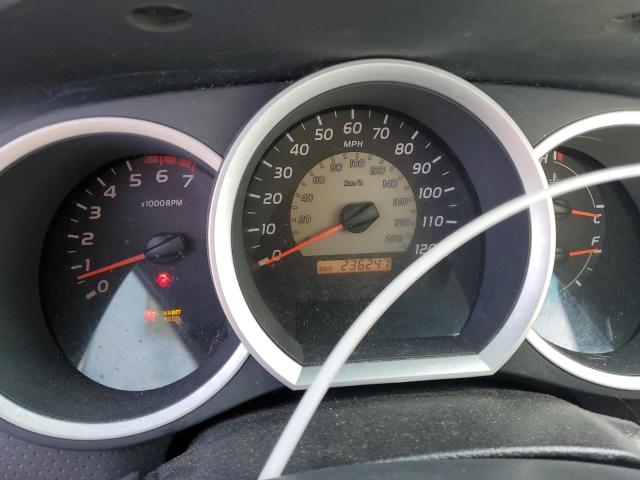 3TMJU62N28M070287 - 2008 TOYOTA TACOMA DOUBLE CAB PRERUNNER SILVER photo 9