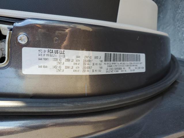 2C4RC1FG5KR599608 - 2019 CHRYSLER PACIFICA TOURING PLUS Grafit foto 13