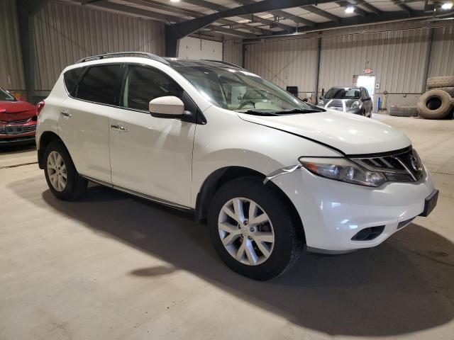 JN8AZ1MW3BW164328 - 2011 NISSAN MURANO S WHITE photo 4