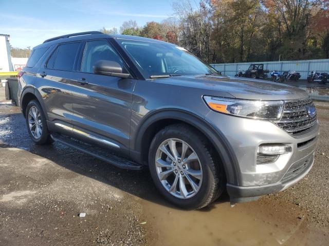 1FMSK7DH6PGA53939 - 2023 FORD EXPLORER XLT GRAY photo 4