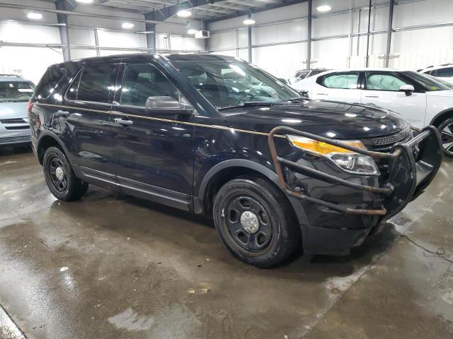1FM5K8AR2FGC27021 - 2015 FORD EXPLORER POLICE INTERCEPTOR შავი ფოტო 4