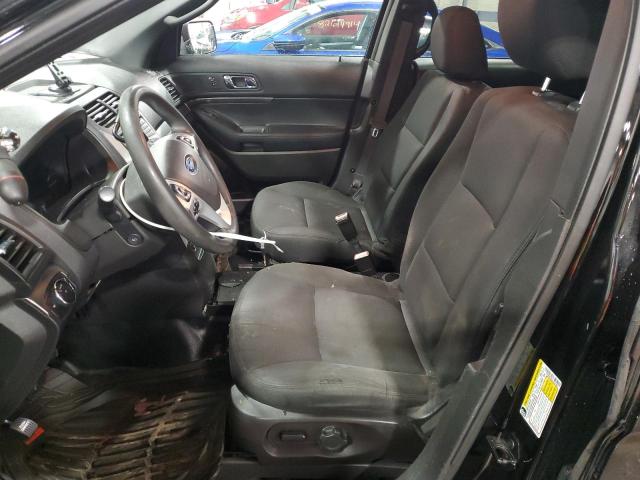 1FM5K8AR2FGC27021 - 2015 FORD EXPLORER POLICE INTERCEPTOR შავი ფოტო 7