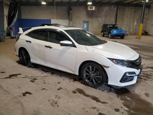SHHFK7H83LU417026 - 2020 HONDA CIVIC EXL WHITE photo 4