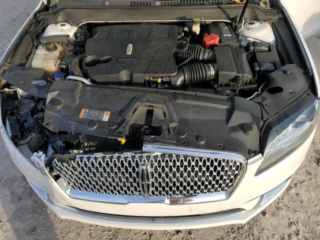 3LN6L5FC7HR622439 - 2017 LINCOLN MKZ RESERVE თეთრი ფოტო 11