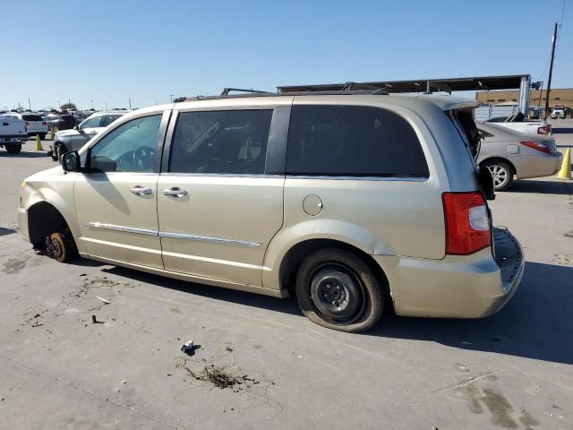 2A4RR8DG8BR631214 - 2011 CHRYSLER TOWN & COU TOURING L BEIGE photo 2