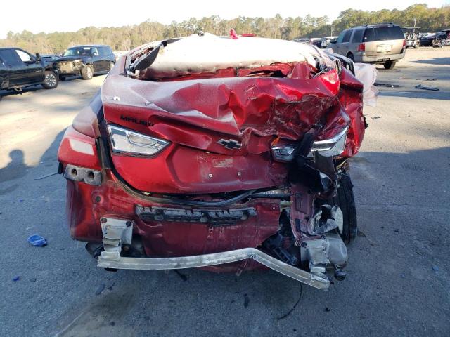 1G1ZG5ST6MF047990 - 2021 CHEVROLET MALIBU RS 栗色 照片 6