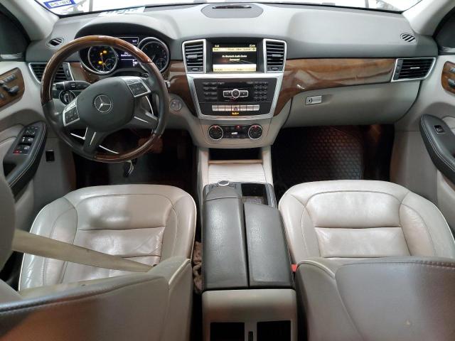 4JGDA5HB2CA084804 - 2012 MERCEDES-BENZ ML 350 4MATIC WHITE photo 8