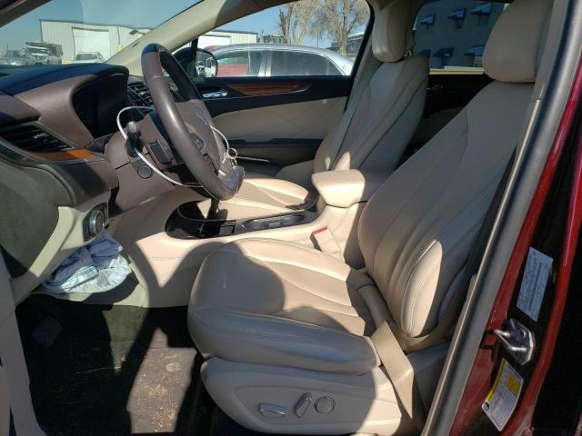 5LMCJ2D99KUL02759 - 2019 LINCOLN MKC SELECT 栗色 照片 7