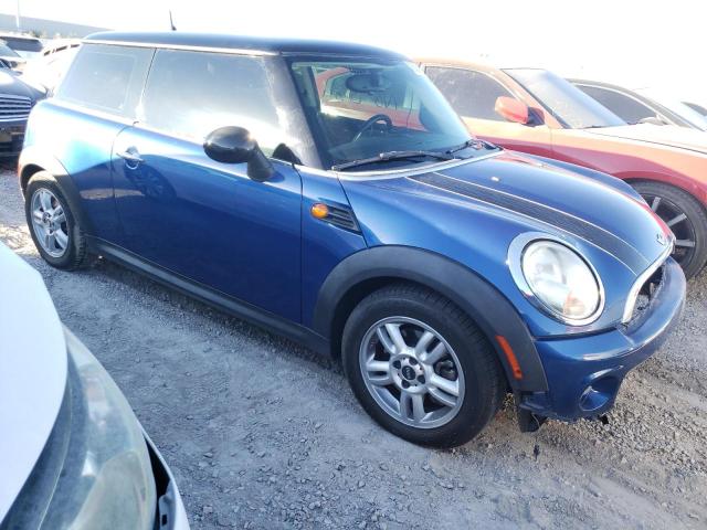 WMWSU3C57DT684097 - 2013 MINI COOPER BLUE photo 4