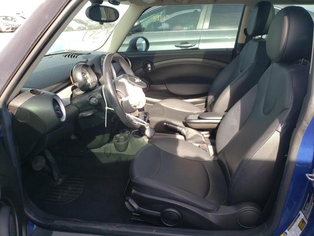 WMWSU3C57DT684097 - 2013 MINI COOPER BLUE photo 7
