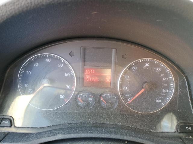 3VWRJ71K98M145203 - 2008 VOLKSWAGEN JETTA WOLFSBURG 银色 照片 9