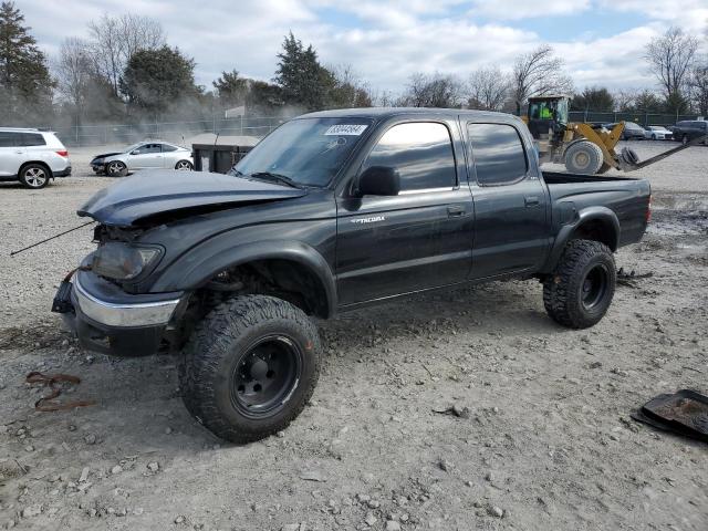 5TEGM92N22Z103486 - 2002 TOYOTA TACOMA DOUBLE CAB PRERUNNER BLACK photo 1