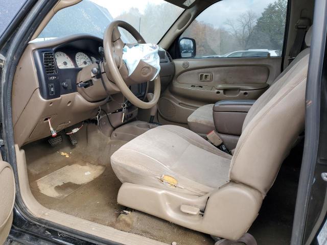 5TEGM92N22Z103486 - 2002 TOYOTA TACOMA DOUBLE CAB PRERUNNER BLACK photo 7