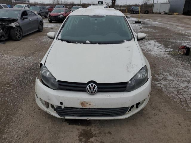 WVWDA7AJ7DW123814 - 2013 VOLKSWAGEN GOLF თეთრი ფოტო 5