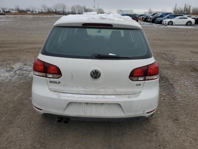 WVWDA7AJ7DW123814 - 2013 VOLKSWAGEN GOLF თეთრი ფოტო 6