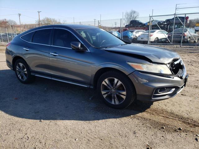 5J6TF2H53EL002459 - 2014 HONDA CROSSTOUR EXL ნაცრისფერი ფოტო 4