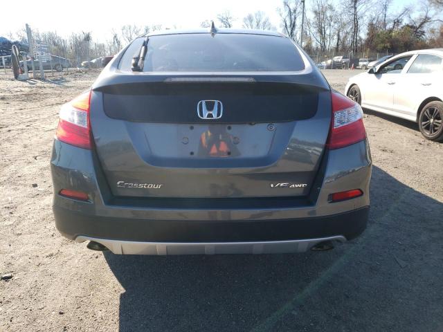5J6TF2H53EL002459 - 2014 HONDA CROSSTOUR EXL ნაცრისფერი ფოტო 6