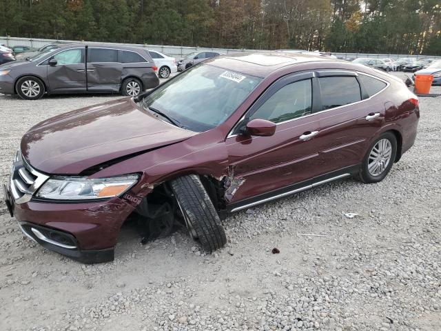 5J6TF3H58DL000730 - 2013 HONDA CROSSTOUR EXL RED photo 1