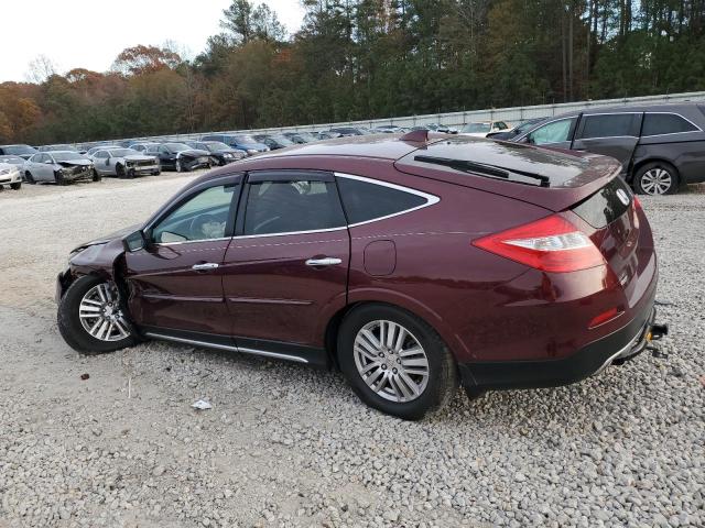 5J6TF3H58DL000730 - 2013 HONDA CROSSTOUR EXL RED photo 2