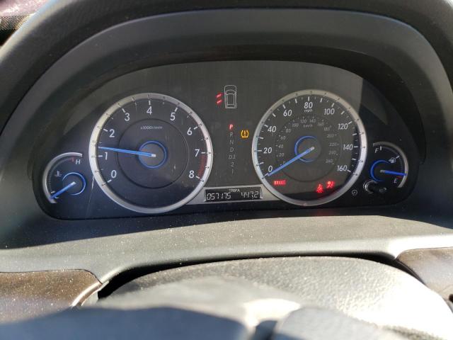 5J6TF3H58DL000730 - 2013 HONDA CROSSTOUR EXL RED photo 9