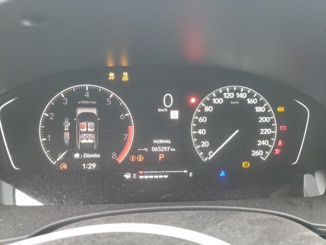 19XFL1H88NE400596 - 2022 HONDA CIVIC SPORT TOURING GRAY photo 9