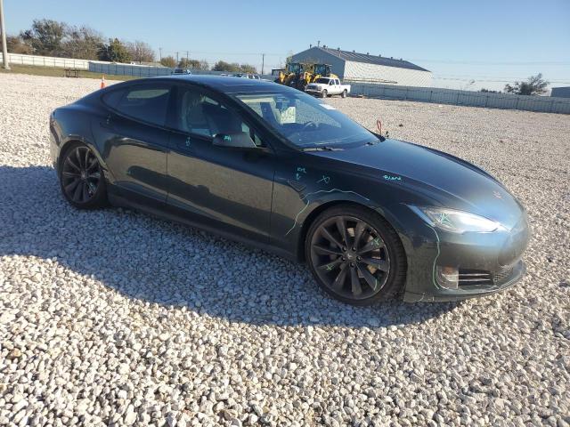 5YJSA1H14EFP29345 - 2014 TESLA MODEL S BLACK photo 4