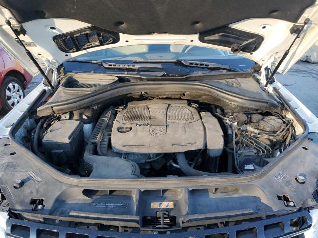 4JGDA5HB5EA349315 - 2014 MERCEDES-BENZ ML 350 4MATIC WHITE photo 12