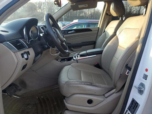 4JGDA5HB5EA349315 - 2014 MERCEDES-BENZ ML 350 4MATIC WHITE photo 7