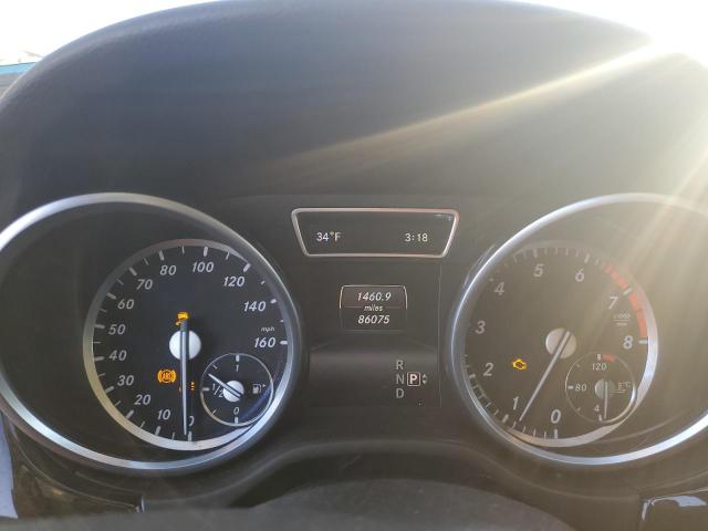 4JGDA5HB5EA349315 - 2014 MERCEDES-BENZ ML 350 4MATIC WHITE photo 9