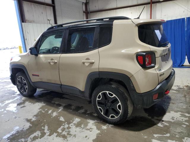 ZACCJBCT9GPD94274 - 2016 JEEP RENEGADE TRAILHAWK TAN photo 2