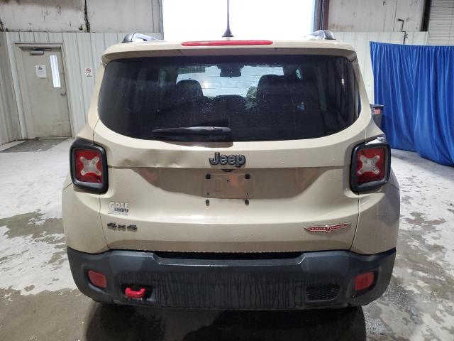 ZACCJBCT9GPD94274 - 2016 JEEP RENEGADE TRAILHAWK TAN photo 6
